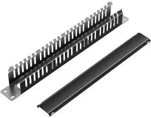 1U Network Cable Management Horizontal Vertical Mount 19 Inch Server Rack 24 Slot 48 Port Finger Duct Wire Organizer 1U Network Cable Management Horizontal Vertical Mount 19 Inch Server Rack 24 Slot 48 Port Finger Duct Wire Organizer