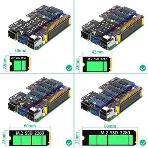 M.2 NVMe SSD to PCIe Adapter with Dual Cooler Fans and Automatic Discoloration LED for 5 M.2 NVMe SSD to PCIe Adapter with Dual Cooler Fans and Automatic Discoloration LED for 5