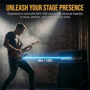 2.4GGuitar Transmitter and Receiver Built-in Rechargeable Transmitter and Receiver for Electric Guitars/Basse 2.4GGuitar Transmitter and Receiver Built-in Rechargeable Transmitter and Receiver for Electric Guitars/Basse