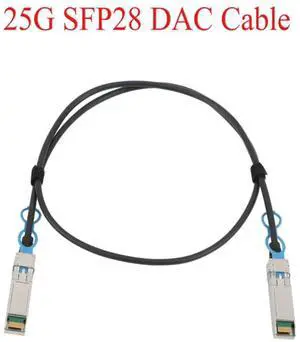 25G SFP28 Copper Cable 1M High Speed Fiber Optic Cable for Ethernet Switch 25G SFP28 Copper Cable 1M High Speed Fiber Optic Cable for Ethernet Switch