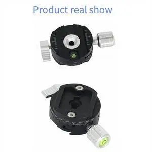 360 Degree Rotating Panorama Clamp DSLR Camera Quick Mount Adapter Quick Release Plate for Point Cameras 360 Degree Rotating Panorama Clamp DSLR Camera Quick Mount Adapter Quick Release Plate for Point Cameras