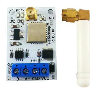 RT88H01 Transmitter And Receiver Module VHF/UHF Radio Modem RS485 Lora GFSK 868M RT88H01 Transmitter And Receiver Module VHF/UHF Radio Modem RS485 Lora GFSK 868M