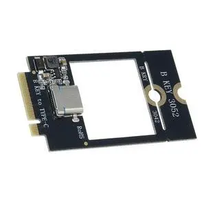 2PCS M2 B KEY to TYPE-C Adapter Board M.2 B-Key WWAN 4G Network Card to TYPE-C Interface Adapter Board for 3042 3052 2PCS M2 B KEY to TYPE-C Adapter Board M.2 B-Key WWAN 4G Network Card to TYPE-C Interface Adapter Board for 3042 3052