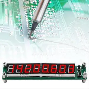 0.1MHz-1200MHz Signal Frequency Counter Cymometer Meter Tester with LED Display Screen for Radio,Blue Light 0.1MHz-1200MHz Signal Frequency Counter Cymometer Meter Tester with LED Display Screen for Radio,Blue Light