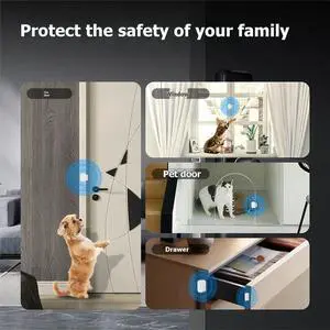 Tuya ZigBee Smart Window Door Gate Sensor Detector Home Security Alart System Anti-Theft Entry Monitor Tuya ZigBee Smart Window Door Gate Sensor Detector Home Security Alart System Anti-Theft Entry Monitor