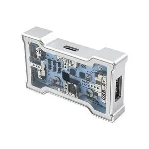 HMLAB HUB Lite - Gaming USB HUB 2-to-3 Port Extender, 8K Hz High Speed, OLED Display Button Control, HMHUB with Stand HMLAB HUB Lite - Gaming USB HUB 2-to-3 Port Extender, 8K Hz High Speed, OLED Display Button Control, HMHUB with Stand