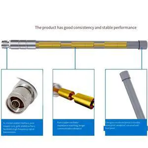 Meshtastic LoRa Antenna Helium Hotspot Outdoor N Male Omni Fiberglass Long-Distance Receiving 10dBi Antenna 35cm 868MHz Meshtastic LoRa Antenna Helium Hotspot Outdoor N Male Omni Fiberglass Long-Distance Receiving 10dBi Antenna 35cm 868MHz