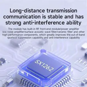 SX1262 LoRa Spread Spectrum E22P Series Module Built-in PA++ ESD Protection 30dBm12KM SPI 868MHz SX1262 LoRa Spread Spectrum E22P Series Module Built-in PA++ ESD Protection 30dBm12KM SPI 868MHz