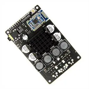 Bluetooth 5.2 Pair of Box Power Amplifier Switching EQ Group Stereo 2x40W/50W Serial Port Bluetooth 5.2 Pair of Box Power Amplifier Switching EQ Group Stereo 2x40W/50W Serial Port