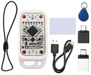 Chameleon V3.0 Copyer RFID Smart Card Emulator 1UID Keychain+ 1CUID White Card ID IC Copier 125Khz 13.56Mhz Chameleon V3.0 Copyer RFID Smart Card Emulator 1UID Keychain+ 1CUID White Card ID IC Copier 125Khz 13.56Mhz
