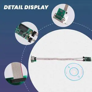 M.2 A+E KEY 2.5G Ethernet LAN Card RTL8125B Industrial Control Network Card PCI Express Network Adapter M.2 A+E KEY 2.5G Ethernet LAN Card RTL8125B Industrial Control Network Card PCI Express Network Adapter
