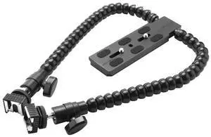 Flexible Dual Arm Hot Shoe Flash Bracket Mount Holder for Pentax Macro Shot Camera Accessories Flexible Dual Arm Hot Shoe Flash Bracket Mount Holder for Pentax Macro Shot Camera Accessories