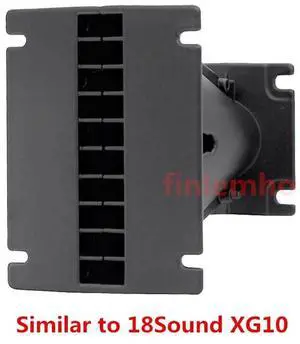 1PC Tweeter Speaker Horn DJ Line Array Wave Guide 1" Throat Aluminium XG10 10°x100° For Car HiFi Home Theater Professional Audio 1PC Tweeter Speaker Horn DJ Line Array Wave Guide 1" Throat Aluminium XG10 10°x100° For Car HiFi Home Theater Professional Audio
