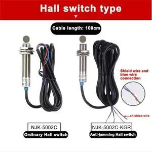 IP68 Waterproof Hall Tachometer Digital LED Motor Speed Meter Tester NPN Switch DC 8-24V 10-9999 RPM IP68 Waterproof Hall Tachometer Digital LED Motor Speed Meter Tester NPN Switch DC 8-24V 10-9999 RPM