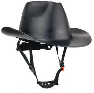 HDPE Full Brim Hard Hat With Vent Hole Cowboy Safety Helmet For Outdoor Construction Railway Rescue Work Cap A HDPE Full Brim Hard Hat With Vent Hole Cowboy Safety Helmet For Outdoor Construction Railway Rescue Work Cap A