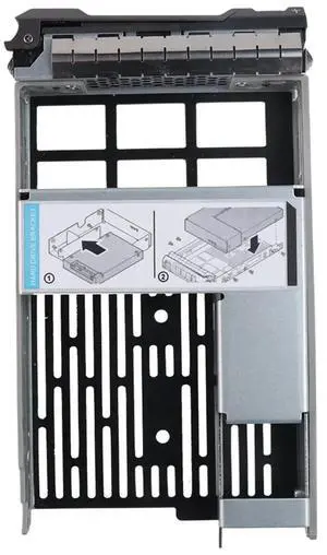 3.5 Inch Hard Drive Tray for PowerEdge Servers - with 2.5 Inch HDD Adapter NVMe SSD SAS SATA Bracket 3.5 Inch Hard Drive Tray for PowerEdge Servers - with 2.5 Inch HDD Adapter NVMe SSD SAS SATA Bracket