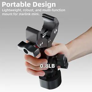 For Mini Clamp Mount Adjustable Universal Pole Clamp Mini Mount with Pipe Adapter for RV Boat For Mini Clamp Mount Adjustable Universal Pole Clamp Mini Mount with Pipe Adapter for RV Boat