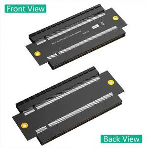 PCI-E X16 Female to Female Adapter Connector PCI Express 3.0 16X to 16X Extender Riser Converter PCB Board Design PCI-E X16 Female to Female Adapter Connector PCI Express 3.0 16X to 16X Extender Riser Converter PCB Board Design