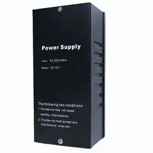 DC 12V-14V 5A Access Control Switch Power Supply 2 Locks Double Relay Door Power Source Works For Video Intercom AC 110-230 DC 12V-14V 5A Access Control Switch Power Supply 2 Locks Double Relay Door Power Source Works For Video Intercom AC 110-230