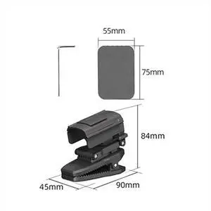 For Pocket 3 Sports Camera Holder 360° Rotating Crocodile Clip Outdoor Photography Backpack Clip Stand for Pocket 3 For Pocket 3 Sports Camera Holder 360° Rotating Crocodile Clip Outdoor Photography Backpack Clip Stand for Pocket 3
