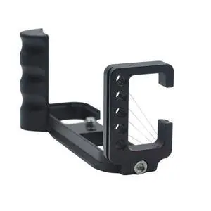 For X-T30II X-T20 X-T10 Cameras L-Shape Camera Plate with Hand Grip & Quick Release Plate Black For X-T30II X-T20 X-T10 Cameras L-Shape Camera Plate with Hand Grip & Quick Release Plate Black