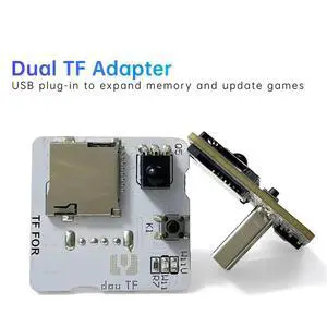 Dual TF Adapter for for Console Button Switch USB Plug-in to Expand Memory Update Games Accessories Dual TF Adapter for for Console Button Switch USB Plug-in to Expand Memory Update Games Accessories