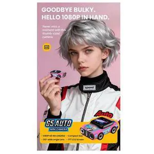Mini HD Retro Camera 2K Action Cam, 1.0 Inch LCD Screen, Small Video Camcorder, Supports Memory Card Mini HD Retro Camera 2K Action Cam, 1.0 Inch LCD Screen, Small Video Camcorder, Supports Memory Card