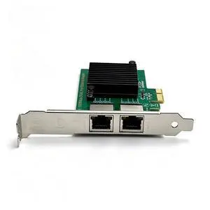 PCIe X1 2Port Gigabit Network Card 82571 Chip Server Industrial Control RJ45Network Card Soft Routing NAS for Desktop PC PCIe X1 2Port Gigabit Network Card 82571 Chip Server Industrial Control RJ45Network Card Soft Routing NAS for Desktop PC