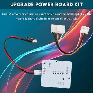 V2.1 SaturnPSU Power Supply 12V for All Consoles Retro Video Game Console Replacement for SaturnPSU A V2.1 SaturnPSU Power Supply 12V for All Consoles Retro Video Game Console Replacement for SaturnPSU A