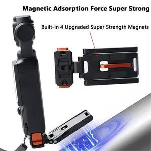 Folding Tripod for 4/3 Magnetic Foldable Selfie Stick Hook Stand for Desktop Video Folding Tripod for 4/3 Magnetic Foldable Selfie Stick Hook Stand for Desktop Video