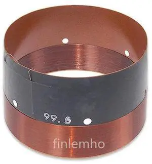99.5mm DJ Speaker Subwoofer Voice Coil 15"Bass 18"Subbass Repair Part 2 Layers Wire In Out With Copper Wire Glassfiber Former 99.5mm DJ Speaker Subwoofer Voice Coil 15"Bass 18"Subbass Repair Part 2 Layers Wire In Out With Copper Wire Glassfiber Former