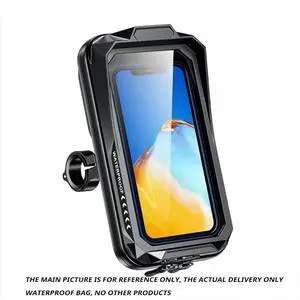 Handlebar Phone Case Bag Touch Screen Bicycle Motorcycle Phone Holder 360 Degree Rotation for Cycling Riding Equipment Handlebar Phone Case Bag Touch Screen Bicycle Motorcycle Phone Holder 360 Degree Rotation for Cycling Riding Equipment