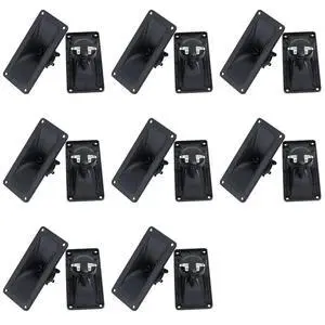 16Pcs Tweeters Speaker Piezoelectric Tweeter Loudspeaker 150W Buzzer Treble Square DIY Audio Speakers 16Pcs Tweeters Speaker Piezoelectric Tweeter Loudspeaker 150W Buzzer Treble Square DIY Audio Speakers