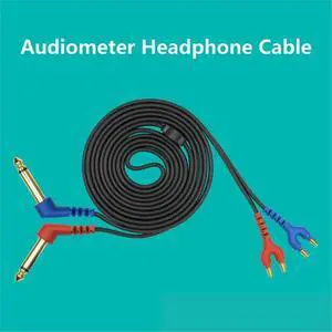 Cable for TDH39 DD45 Audiometry Air Conduction Headsets Headphone Audiomter Headsets Cable Earphone Accessories Cable for TDH39 DD45 Audiometry Air Conduction Headsets Headphone Audiomter Headsets Cable Earphone Accessories