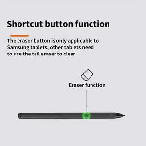 EMR Stylus Pen for 2 Touch Pencil with Eraser 4096 Sensitivity Palm Rejection with 3 Pen Tips EMR Stylus Pen for 2 Touch Pencil with Eraser 4096 Sensitivity Palm Rejection with 3 Pen Tips