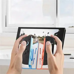 For Switch 2 Game Console TPU Protective Case Ergonomic Grip Holder with Stand & Game Card Slot Protective Cover For Switch 2 Game Console TPU Protective Case Ergonomic Grip Holder with Stand & Game Card Slot Protective Cover