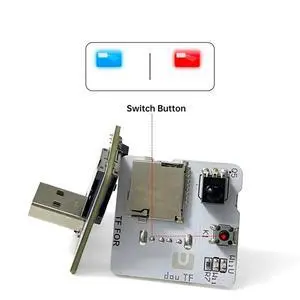 Dual TF Adapter for for Console Button Switch USB Plug-in to Expand Memory Update Games Accessories Dual TF Adapter for for Console Button Switch USB Plug-in to Expand Memory Update Games Accessories
