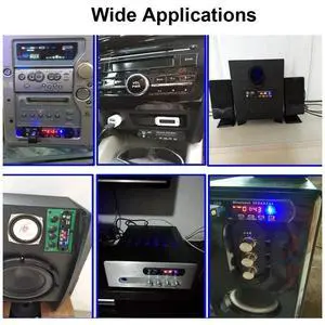 MP3 Decoding Board Car Audio Decoding Board TPA3116D2 Amplifier 2x50W+100W BT 5.3 for Car Audio MP3 Decoding Board Car Audio Decoding Board TPA3116D2 Amplifier 2x50W+100W BT 5.3 for Car Audio