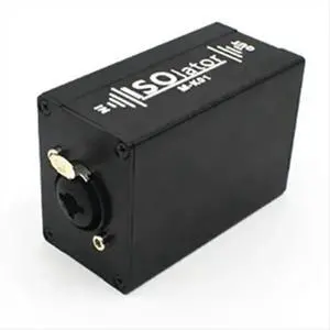 XLR Audio Isolator Noise Reduction Filter Eliminates Current Noise Dual Channel 6.5 XLR Mixer Audio XLR Audio Isolator Noise Reduction Filter Eliminates Current Noise Dual Channel 6.5 XLR Mixer Audio