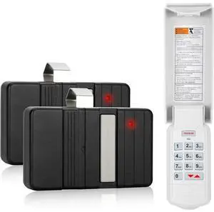 Secure Rolling Code GT90-1 Garage Door Remote Control For Select Garage Openers, Easy To Program Secure Rolling Code GT90-1 Garage Door Remote Control For Select Garage Openers, Easy To Program