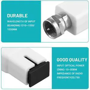 10 Pcs Passive FTTH Optical Receiver for CATV Mini Node Catv Passive Mini Ftth Optical Receiver 10 Pcs Passive FTTH Optical Receiver for CATV Mini Node Catv Passive Mini Ftth Optical Receiver