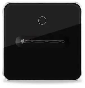 Zigbee Smart Fan Light Switch 1 Gang Touch Control With Slider Control Fan Speed Neutral Required Work With Tuya APP Zigbee Smart Fan Light Switch 1 Gang Touch Control With Slider Control Fan Speed Neutral Required Work With Tuya APP