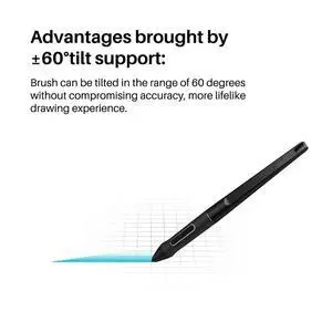 Stylus Pen for PW517 8192 Levels Battery-Free Pen for Pen Tablet Monitor for 13/22/22 Plus/ Pro 24 Stylus Pen for PW517 8192 Levels Battery-Free Pen for Pen Tablet Monitor for 13/22/22 Plus/ Pro 24