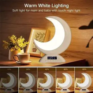 Moon Shaped Wire Bluetooth Touch Adjustable Bedroom Sound Ambient Romantic Lighting Alarm Clock Function Moon Shaped Wire Bluetooth Touch Adjustable Bedroom Sound Ambient Romantic Lighting Alarm Clock Function