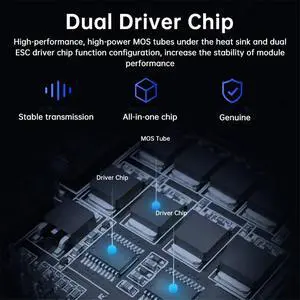 DC 9V-30V 60A 2Way PWM DC Motor Driver Module Speed Controller High Power H-Bridge Forward/Reverse Speed Adjustable DC 9V-30V 60A 2Way PWM DC Motor Driver Module Speed Controller High Power H-Bridge Forward/Reverse Speed Adjustable