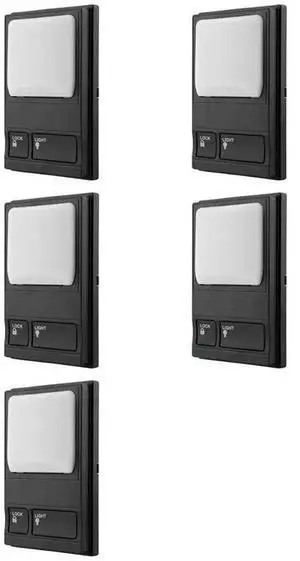 5X Garage Door Opener Control Panel, Multi-Function Wall Keypad Button Replacement For 78LM, Wired 5X Garage Door Opener Control Panel, Multi-Function Wall Keypad Button Replacement For 78LM, Wired