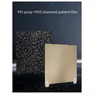 Hot Bed Printing Panel 310X315mm Pei Spraying+Peo Film Build Plate for K1 Max Printer Hot Bed Printing Panel 310X315mm Pei Spraying+Peo Film Build Plate for K1 Max Printer