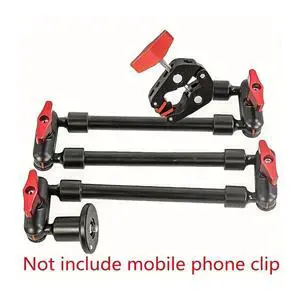 Three Folding Magic Articulated Arm Bracket for Smartphone Camcorder Action Camera Clamp Wall Mount Tablet Webcam Three Folding Magic Articulated Arm Bracket for Smartphone Camcorder Action Camera Clamp Wall Mount Tablet Webcam