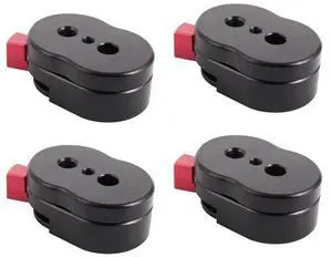 4X Field Monitor Quick Release Plate For LCD Monitor Magic Arm LED Light Camera Camcorder Rig With 1/4-Inch Screw Hole 4X Field Monitor Quick Release Plate For LCD Monitor Magic Arm LED Light Camera Camcorder Rig With 1/4-Inch Screw Hole