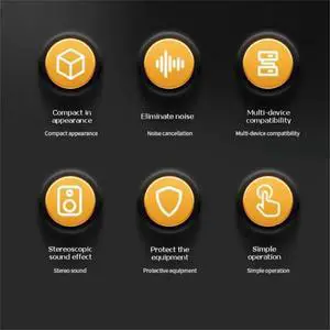 Audio Isolator Audio Current Hum Canceller AV Noise Filter Noise Reduction High Fidelity Anti-Interference Audio Isolator Audio Current Hum Canceller AV Noise Filter Noise Reduction High Fidelity Anti-Interference